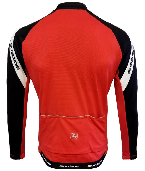 Giordana Silverline Womens Long Sleeve Jersey RED - Classic Cycling