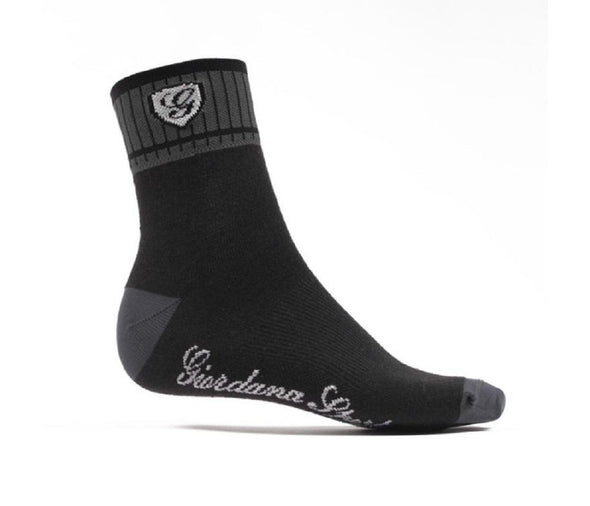 Giordana Sport Socks - Black-Gray - Classic Cycling