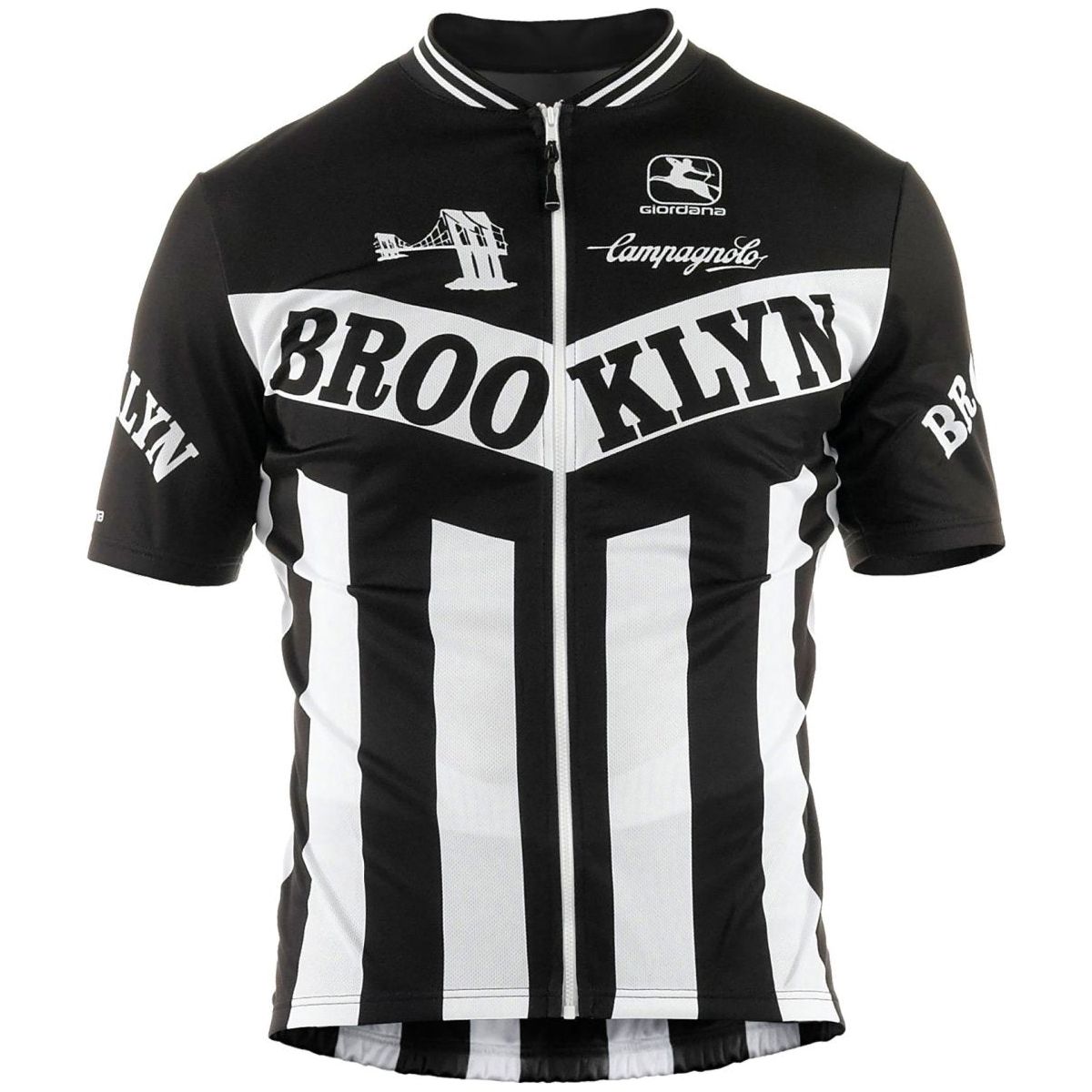 Giordana Trade Brooklyn Jersey-Black - Classic Cycling