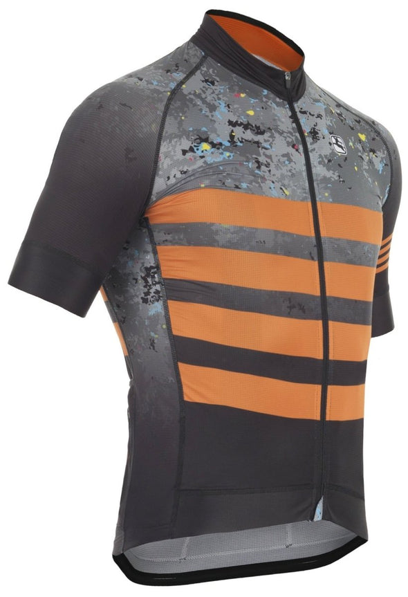 Giordana Trade "Concrete" FR-C Short Sleeve Jersey - Orange - Classic Cycling