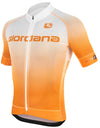 Giordana Trade "Glow" FR-C Short Sleeve Jersey  - Orange - Classic Cycling