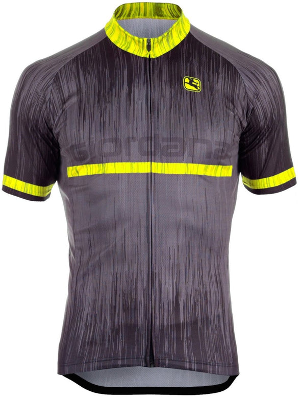 Giordana Trade "Inox" Vero Short Sleeve Jersey - Black-Fluo - Classic Cycling