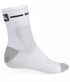 Giordana Trade Mid Sock - White - Black - Classic Cycling