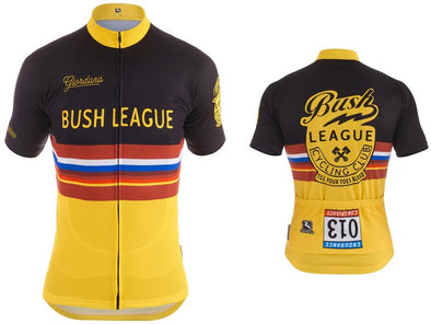 Giordana Vero Endurance Conspiracy Bush League Jersey Black - Classic Cycling