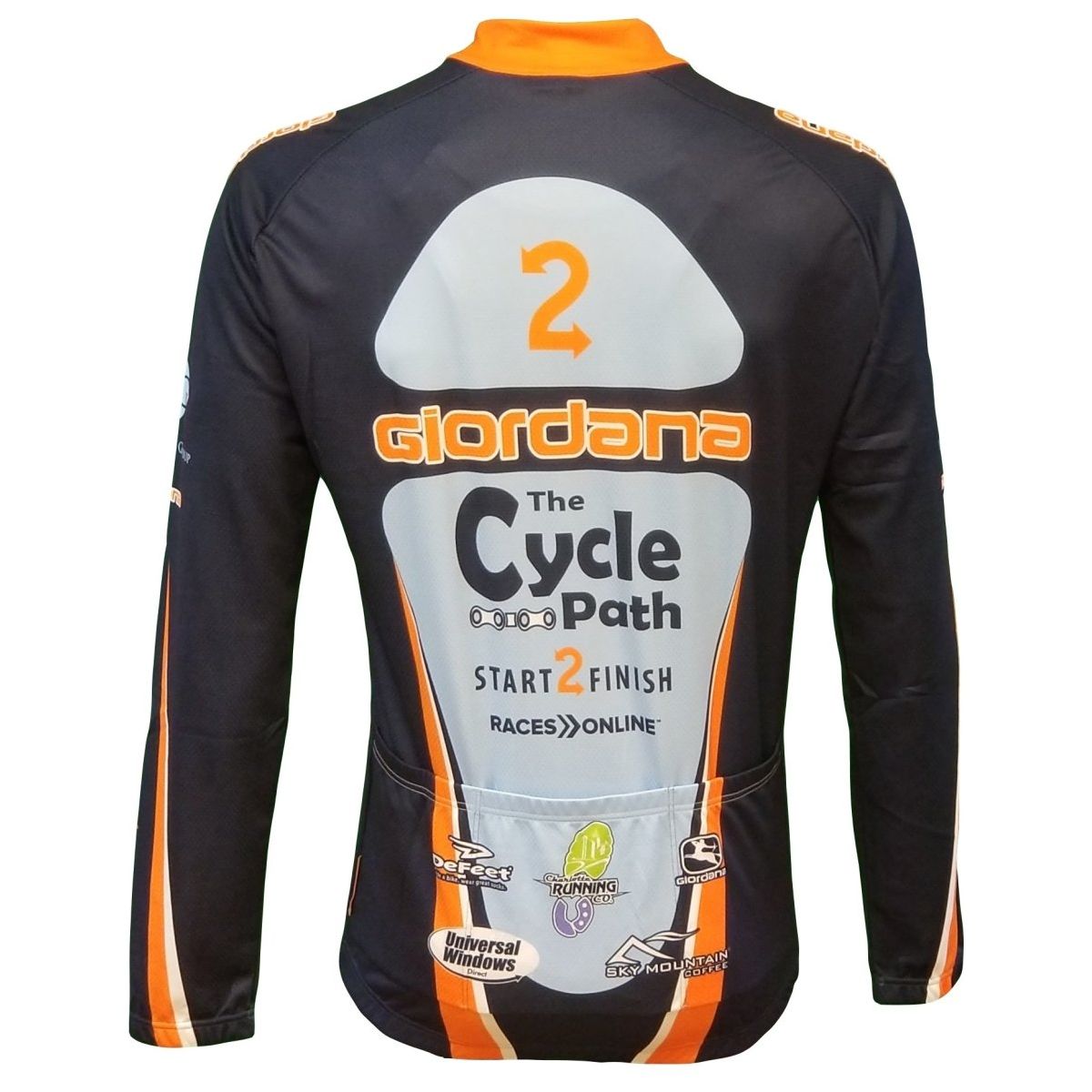 Giordana  Vero Lightweight Long Sleeve Cycling Jersey - Classic Cycling