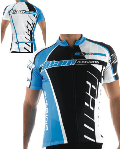 Giordana Vero Trade Jersey - Blue-Black - Classic Cycling