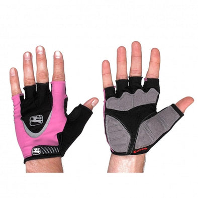 Giordana Women's Corsa Cycling Gloves - Pink - Classic Cycling