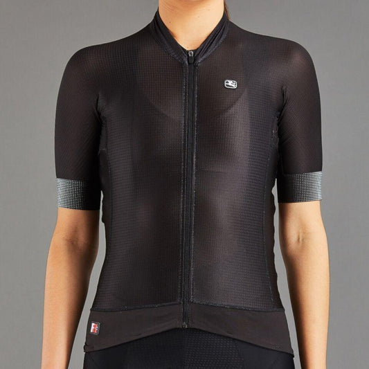 Giordana Women's FR-C PRO Short Sleeve Jersey - Full Black - Classic Cycling