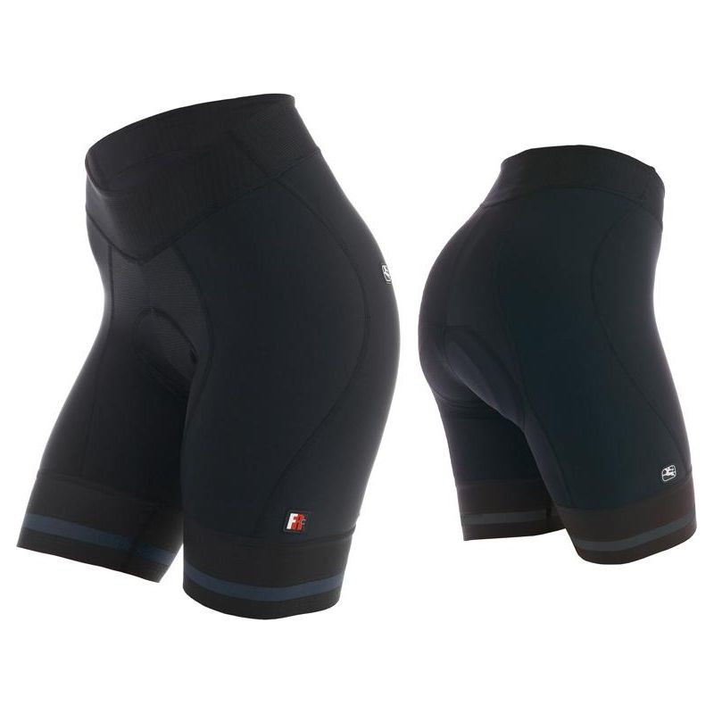Giordana Women's FR-C Shorts Black Gray - Classic Cycling