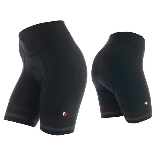 Giordana Women's FR-C Shorts Black Gray - Classic Cycling
