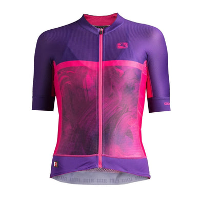 Giordana Women's Moda FR-C PRO Fresco Short Sleeve Jersey - Purple - Classic Cycling