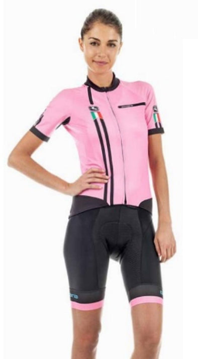 Giordana Women's Moda Tenax "Squadra" Pro Short Sleeve Jersey - Classic Cycling