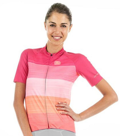 Giordana Women's Moda Tenax "Sweet Escape" Pro Short Sleeve Jersey - Classic Cycling