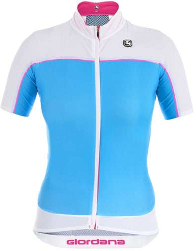 Giordana Women's NX-G Short Sleeve Jersey - Blue - Classic Cycling