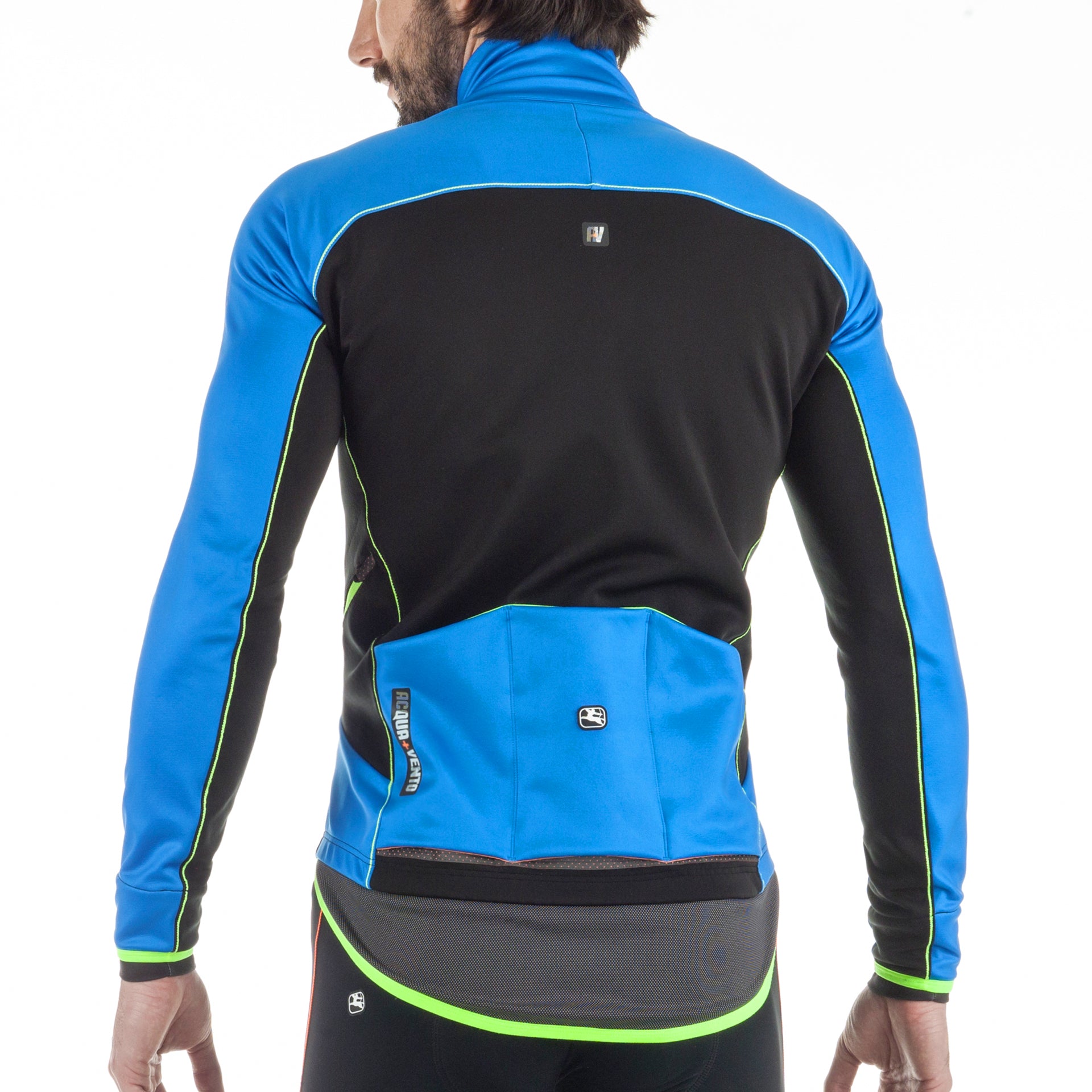 Giordana A+V 300 Winter Jacket - Blue-Black - Classic Cycling