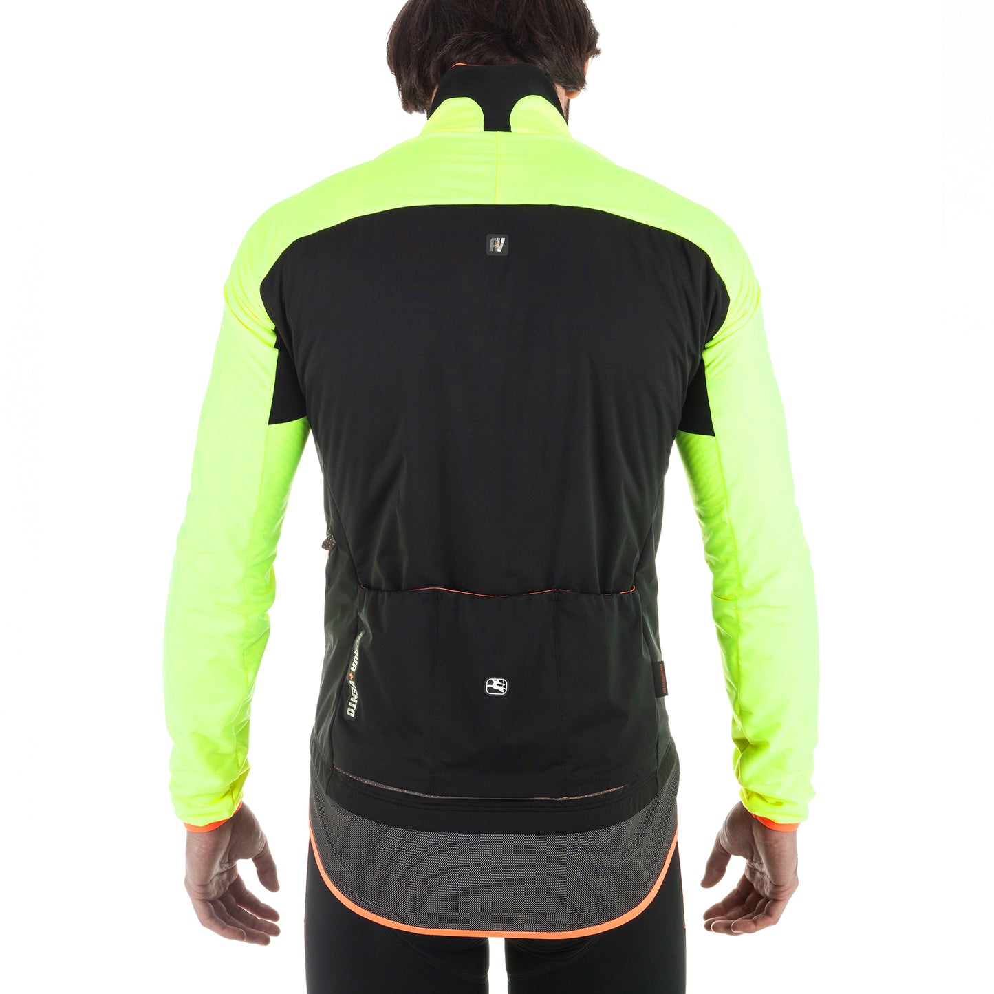 Giordana A +V Extreme Winter Jacket - Yellow-Black - Classic Cycling