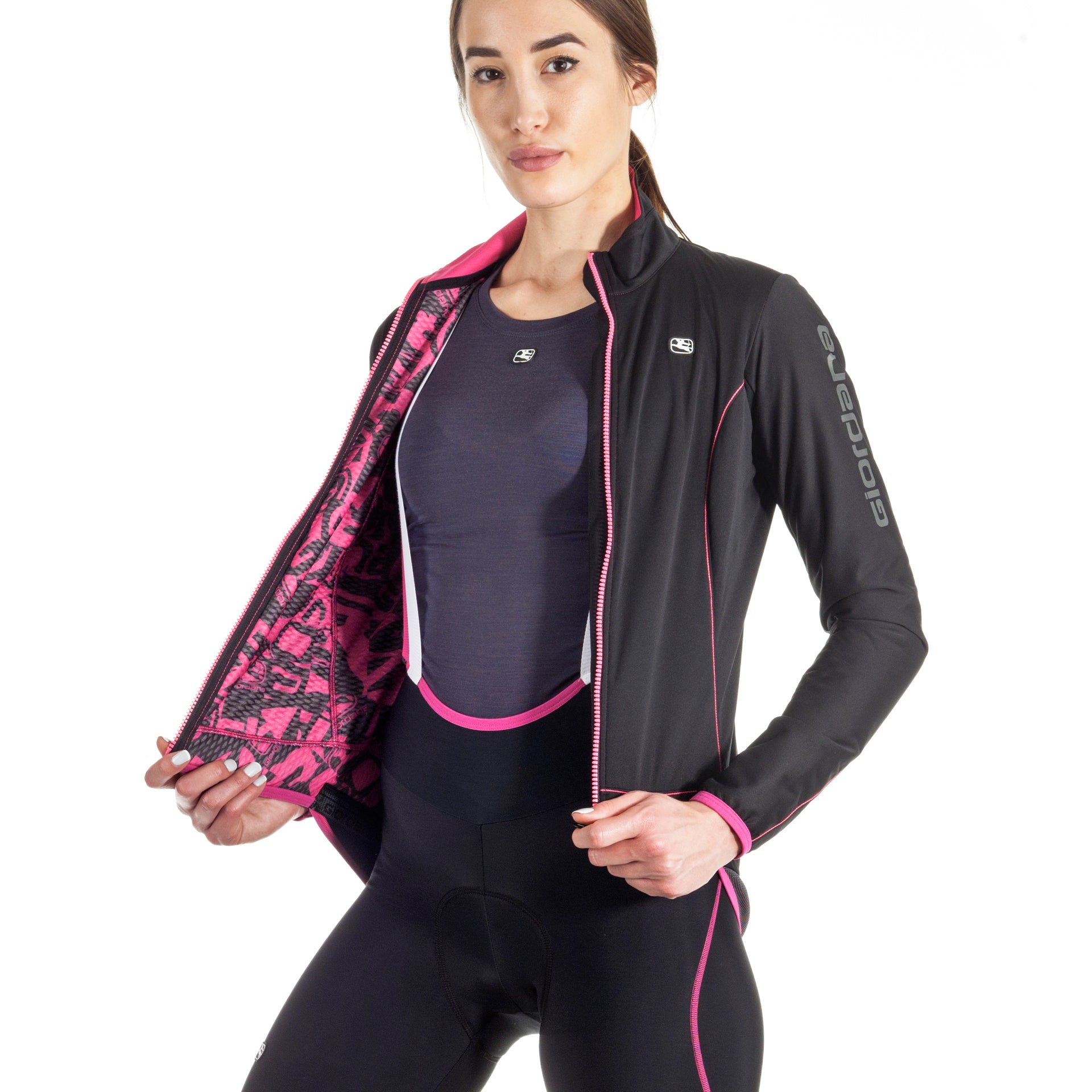 Giordana Women's A +V Extreme Winter Jacket - Black - Classic Cycling