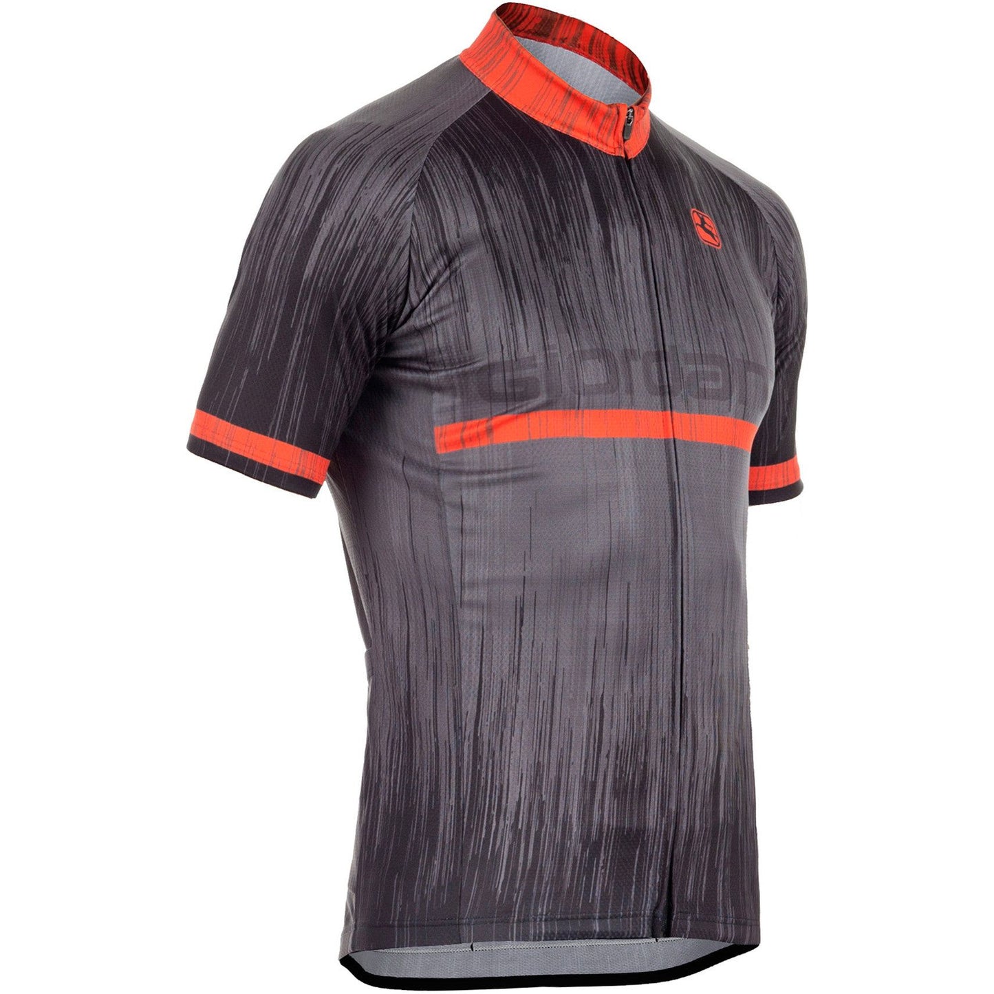 Giordana Trade "Inox" Vero Short Sleeve Jersey - Black-Red - Classic Cycling