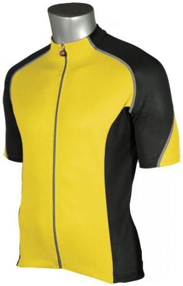 Hincapie Potenza Jersey - Yellow - Classic Cycling