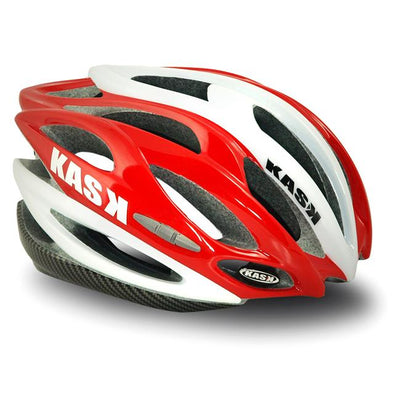 Kask K.10 Helmet White - Red OSFA - NO BOX - Classic Cycling