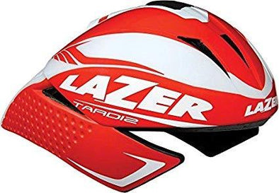 Lazer Tardiz Triathlon Helmet - Red-White - Classic Cycling