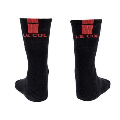 Le Col Cycling Socks - Red - Classic Cycling
