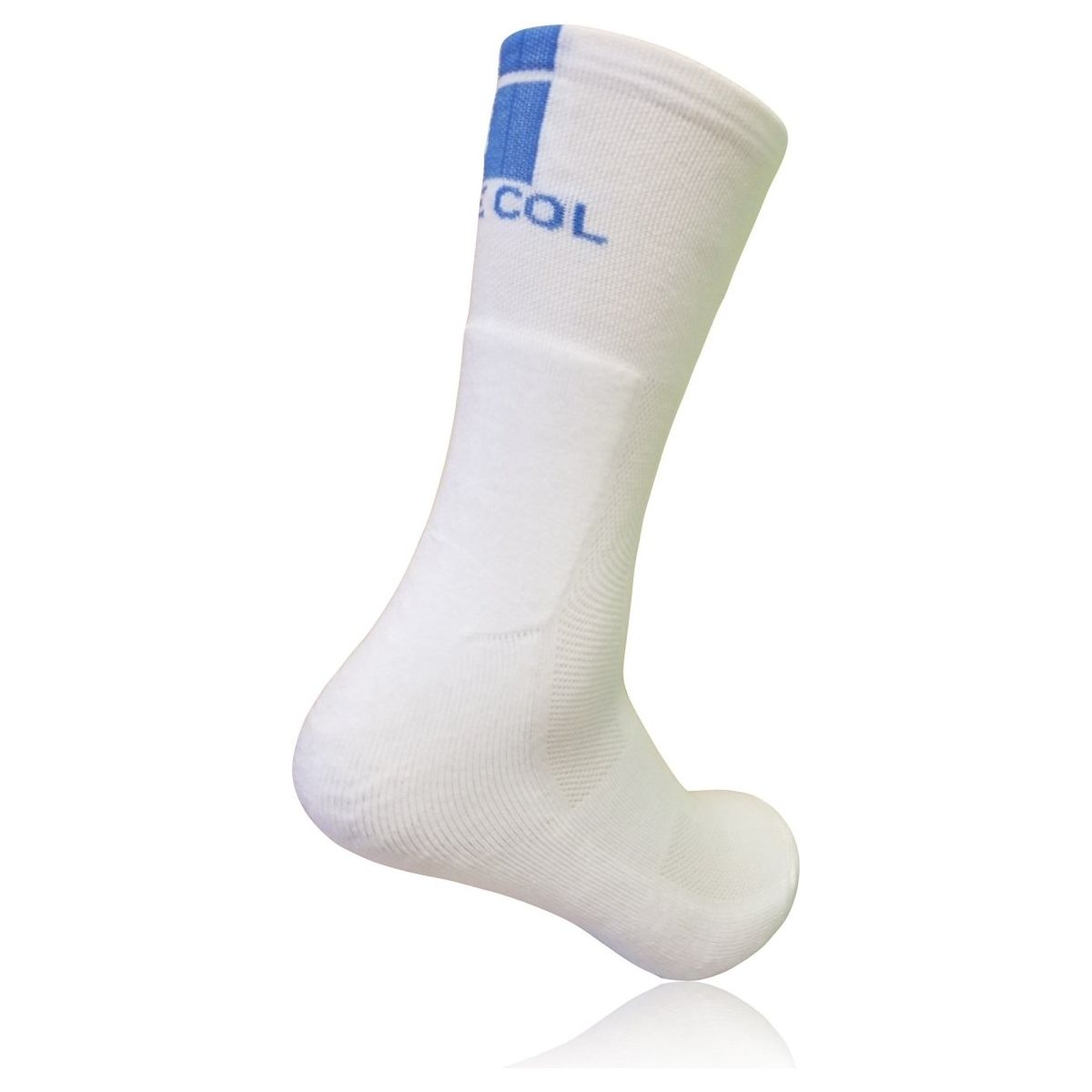 Le Col Cycling Socks White - Blue - Classic Cycling