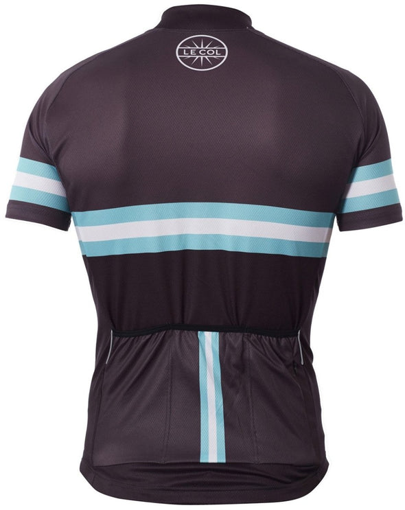 Le Col Sport Cycling Jersey - Black Blue - Classic Cycling