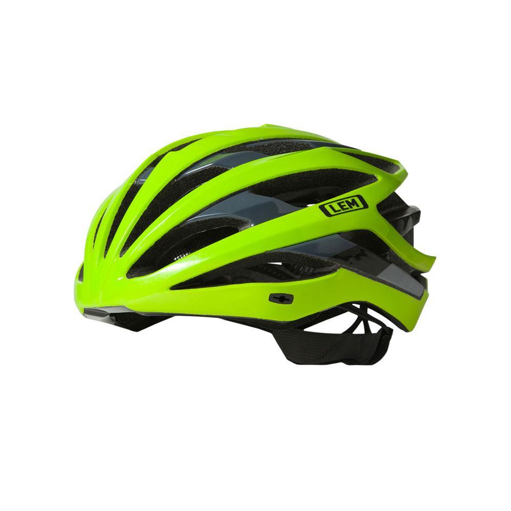 LEM Gavia Cycling Helmet - Black Fluo - Classic Cycling