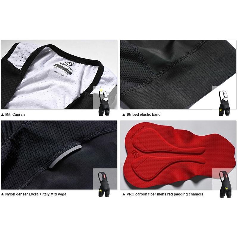 Monton Pro Pursuit Cycling Bib Shorts - Black - Classic Cycling