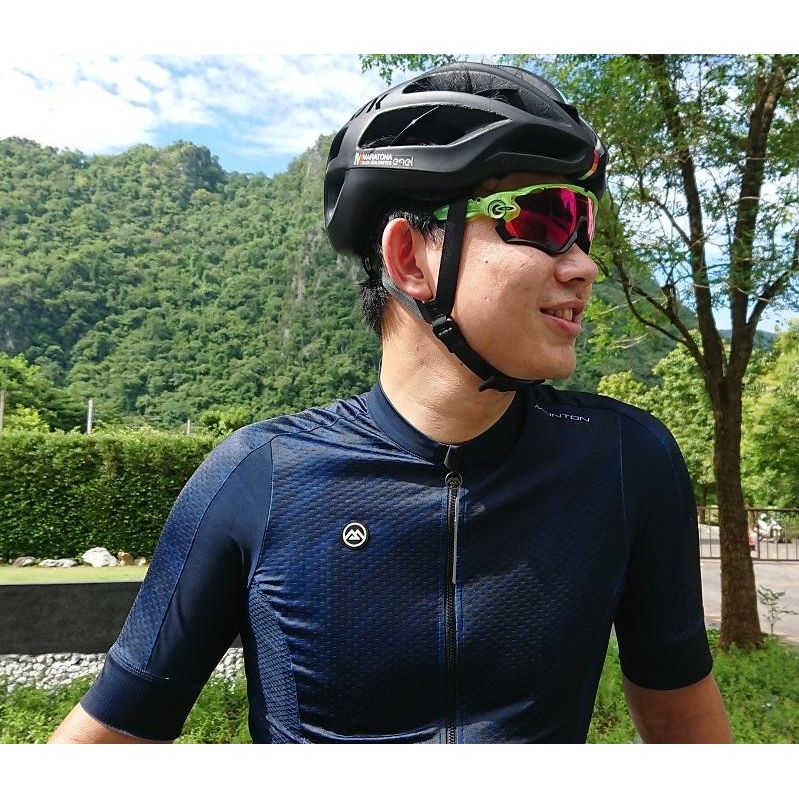 Monton Pro Tranquility Cycling Jersey - Blue - Classic Cycling
