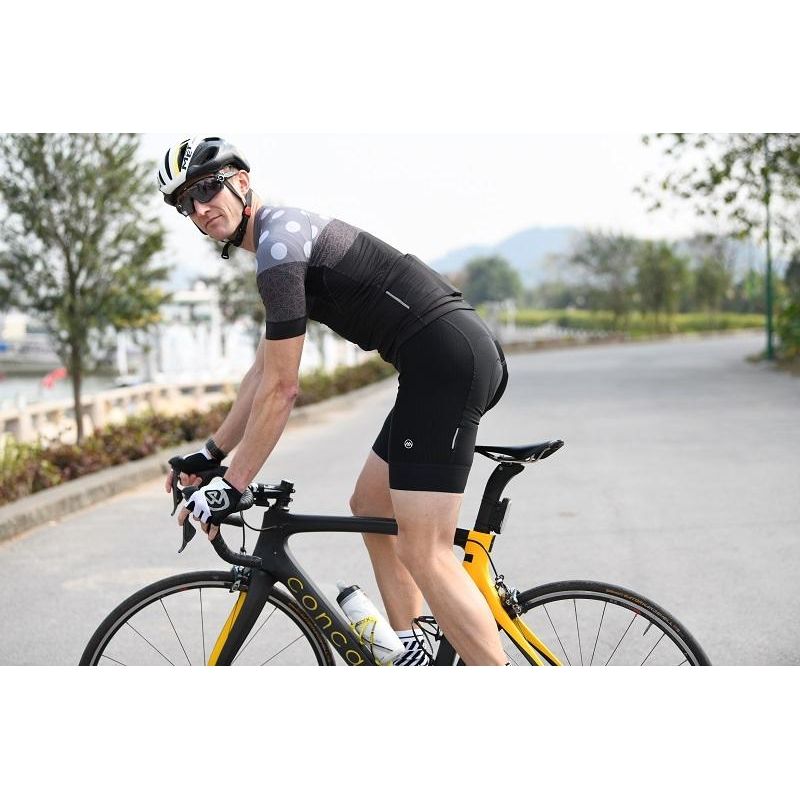 Monton Climbing Flower Cycling Jersey Gray – Classic Cycling