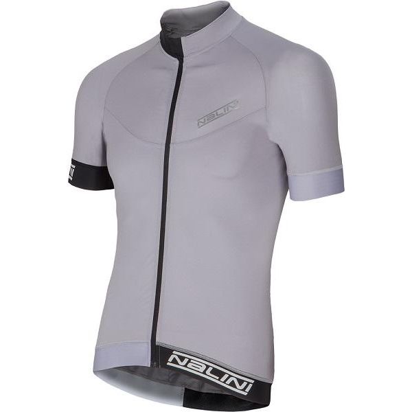 Nalini Curva Ti Short Sleeve Jersey - Grey - Classic Cycling