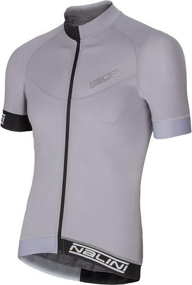 Nalini Curva Ti Short Sleeve Jersey - Grey - Classic Cycling