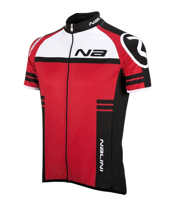 Nalini Ergo Lightweight Short Sleeve Jersey - Red - Classic Cycling