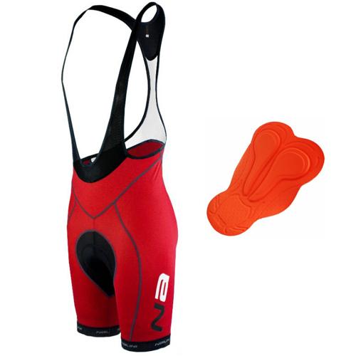 Nalini Light Bib Short 1 with Series 3D-80 AR - Red - Classic Cycling