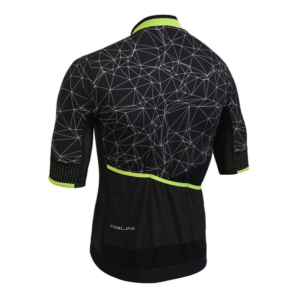 Nalini Naranco Short Sleeve Jersey - Black Fluo - Classic Cycling