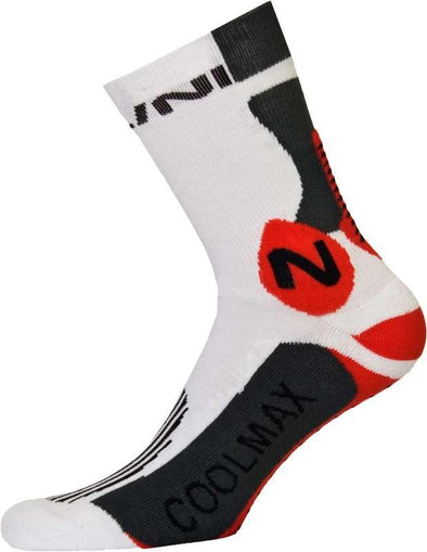 Nalini Podagria Socks - White-Red - Classic Cycling