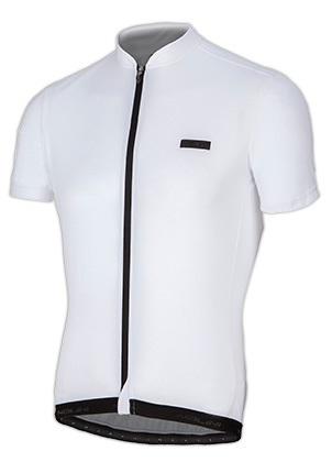 Nalini Rosso Short Sleeve Jersey - White - Classic Cycling