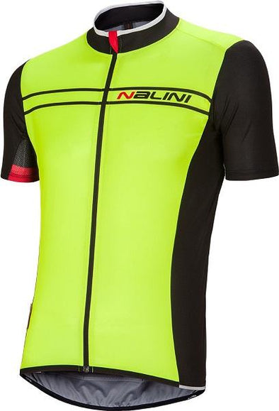 Nalini Sinello Ti Short Sleeve Jersey - Fluo - Classic Cycling
