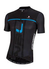 Nalini Speed Short Sleeve Jersey - Black-Blue - Classic Cycling