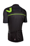 Nalini Speed Short Sleeve Jersey - Black-Green - Classic Cycling