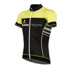 Nalini Team Fluo Ti Short Sleeve Jersey - Black Lime - Classic Cycling