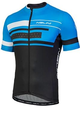 Nalini Vittoria Short Sleeve Jersey - Blue - Classic Cycling