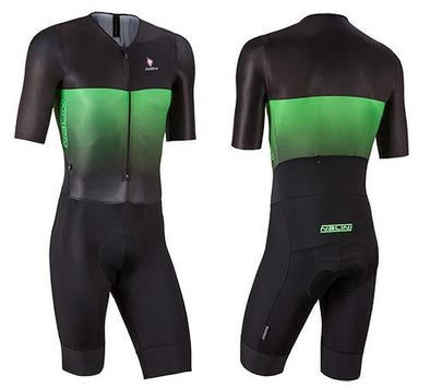 Nalini XBlack Body Skinsuit - Green - Classic Cycling