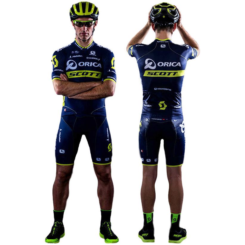 Giordana ORICA-SCOTT FR-C PRO Cycling Team Short Sleeve Jersey - Classic Cycling