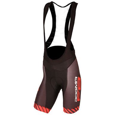 Pinarello Dogma F8 FRC Bib Shorts - Black Red - Classic Cycling