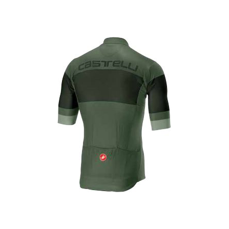 Castelli Ruota Jersey FZ - Green - Classic Cycling
