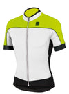 Sportful Giau Cycling Jersey - White - Fluo - Classic Cycling