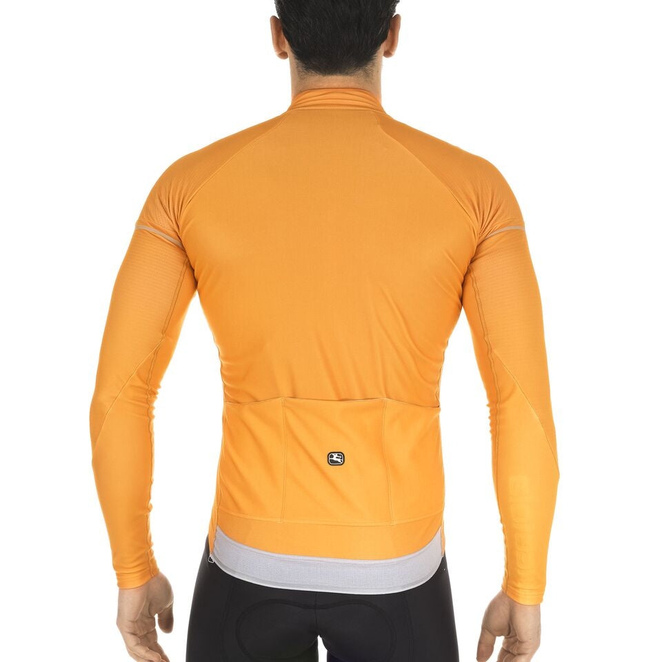 Giordana FR-C PRO Thermal Long Sleeve - Orange - Classic Cycling